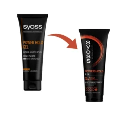 SYOSS MEN POWER HOLD – mocny żel do włosów kręconych