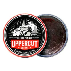 Uppercut Deluxe Pomade – pomada do włosów o mocnym utrwaleniu i wysokim połysku 100 g