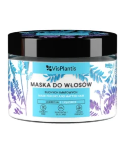 VIS PLANTIS LUKRECJA – nawilżająca maska do włosów suchych i matowych z lukrecją, lipą i prawoślazem