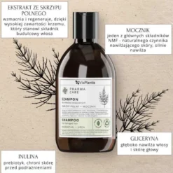 VIS PLANTIS PHARMA CARE – Szampon do włosów zniszczonych, skrzyp polny + mocznik