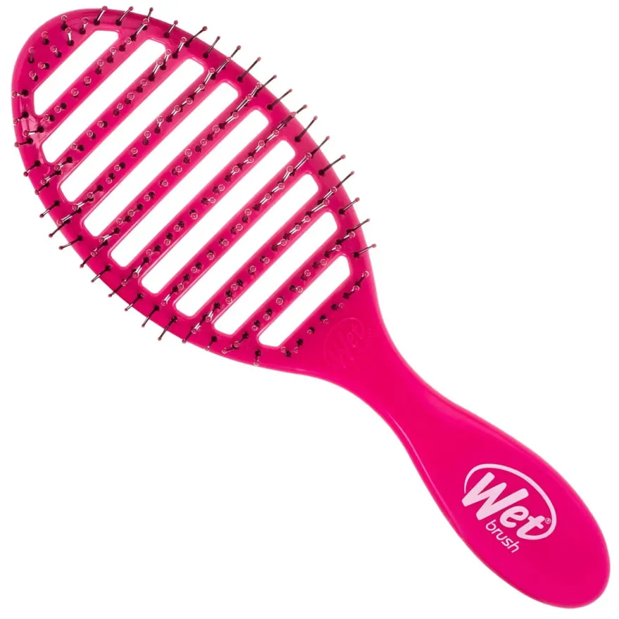 WET BRUSH SPEED DRY PINK – wentylowana szczotka ułatwiająca suszenie włosów