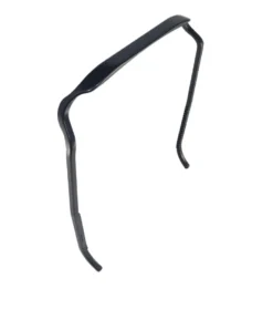 ZAZZY BANDZ Black – czarna opaska do włosów kręconych SLIM RELAXED FIT