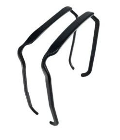 ZAZZY BANDZ Black – czarna opaska do włosów kręconych SLIM RELAXED FIT