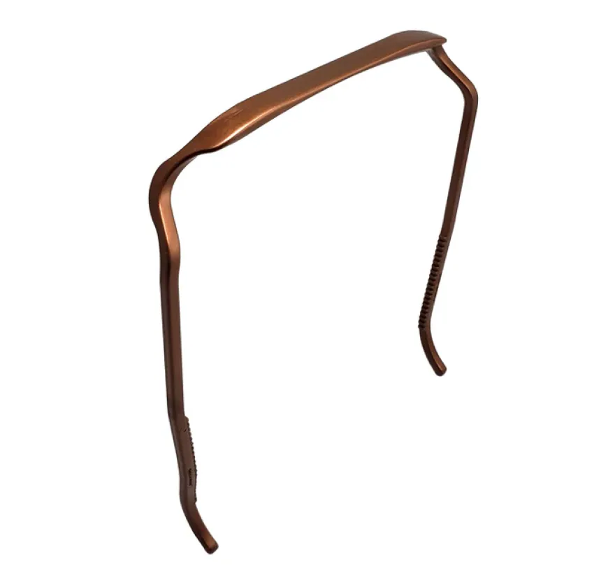 ZAZZY BANDZ Copper – miedziana opaska do włosów kręconych SLIM RELAXED FIT