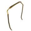 ZAZZY BANDZ Gold – złota opaska do włosów kręconych SLIM RELAXED FIT