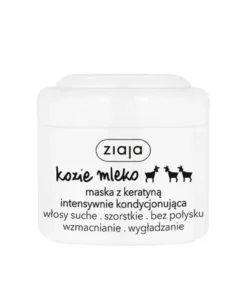 ZIAJA KOZIE MLEKO – maska intensywnie kondycjonująca z keratyną